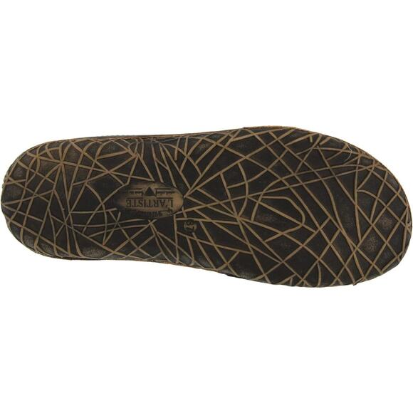 L’Artiste by Spring Step Women's Libora Leather Flat Slip on Shoe in Navy NEW - Picture 6 of 6